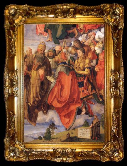 framed  Albrecht Durer The AllSaints altarpiece, ta009-2